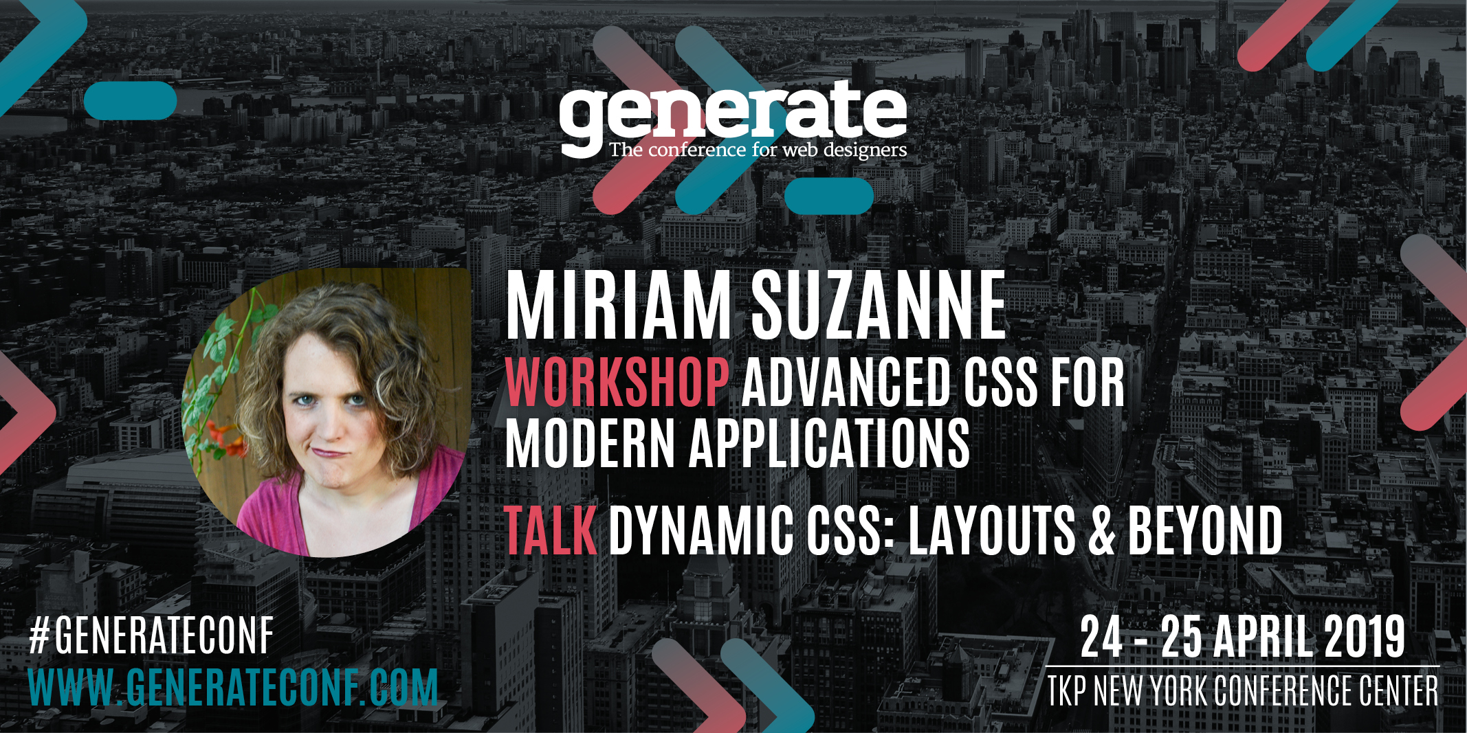 generate, the award winning conference for web designers, returns to NYC on April 24-25! Click the image to book tickets