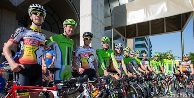 African Wildlife Safaris and Cannondale are both on the American bikes so enjoyed a ride together