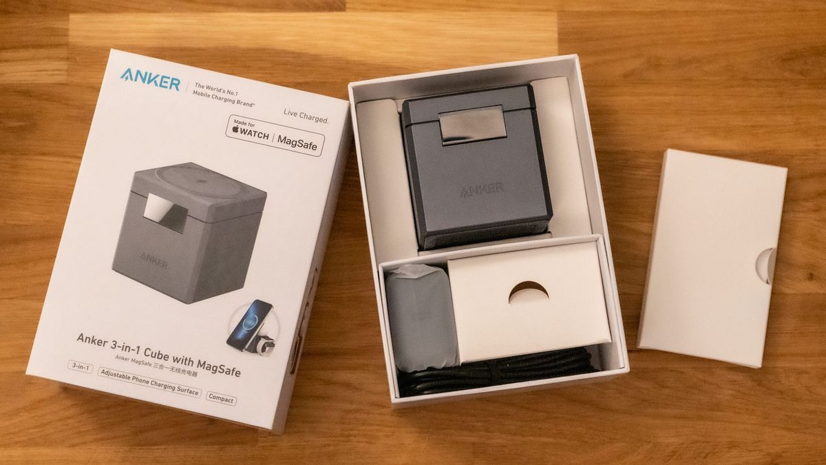 Anker 3-in-1 Cube with MagSafe review: this wireless charger is no ...