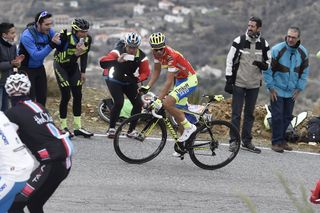 Alberto Contador in action during Stage 3 of the 2015 Tour of Andalucia Ruta Del Sol