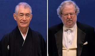 James P. Allison (right) and Tasuku Honjo (left) were awarded the 2018 Nobel Prize in Medicine.