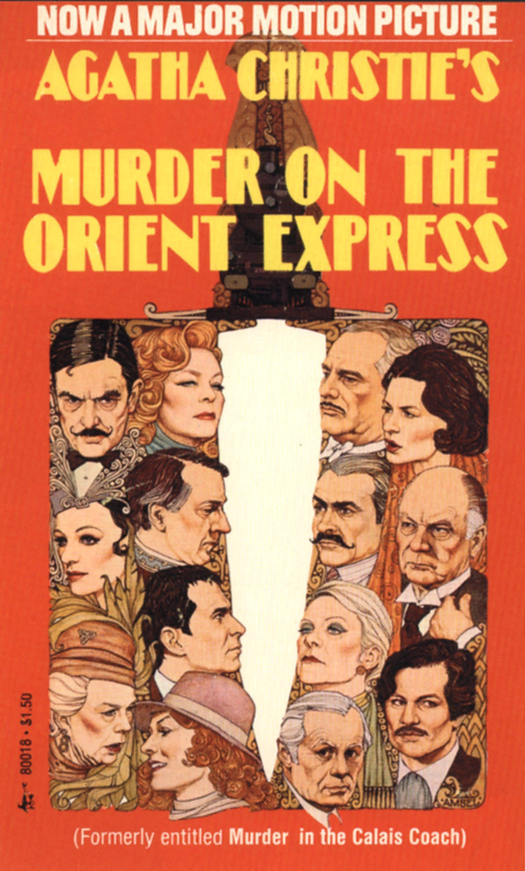 UK Murder On The Orient Express Book Cover