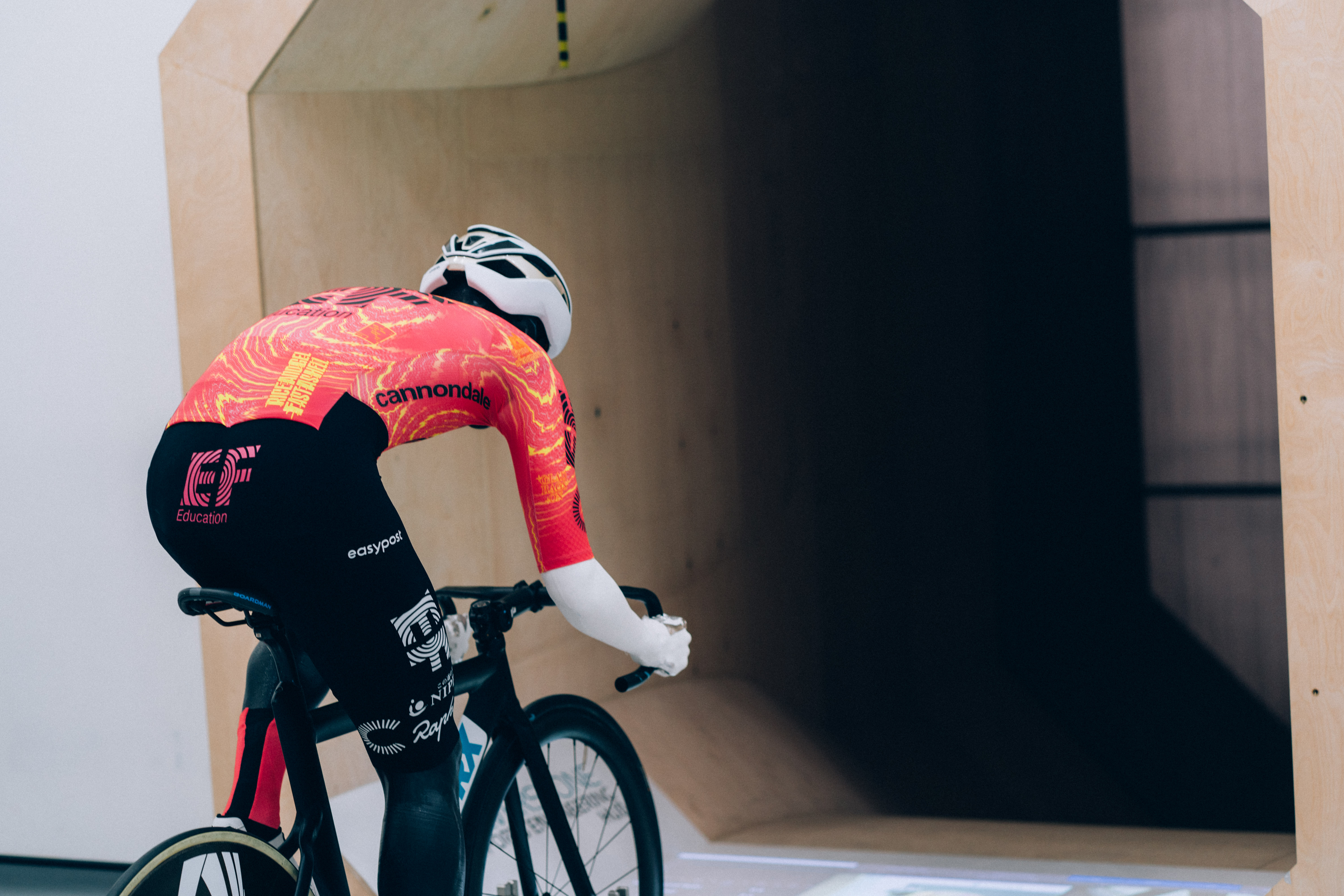 Wind tunnel testing helmets