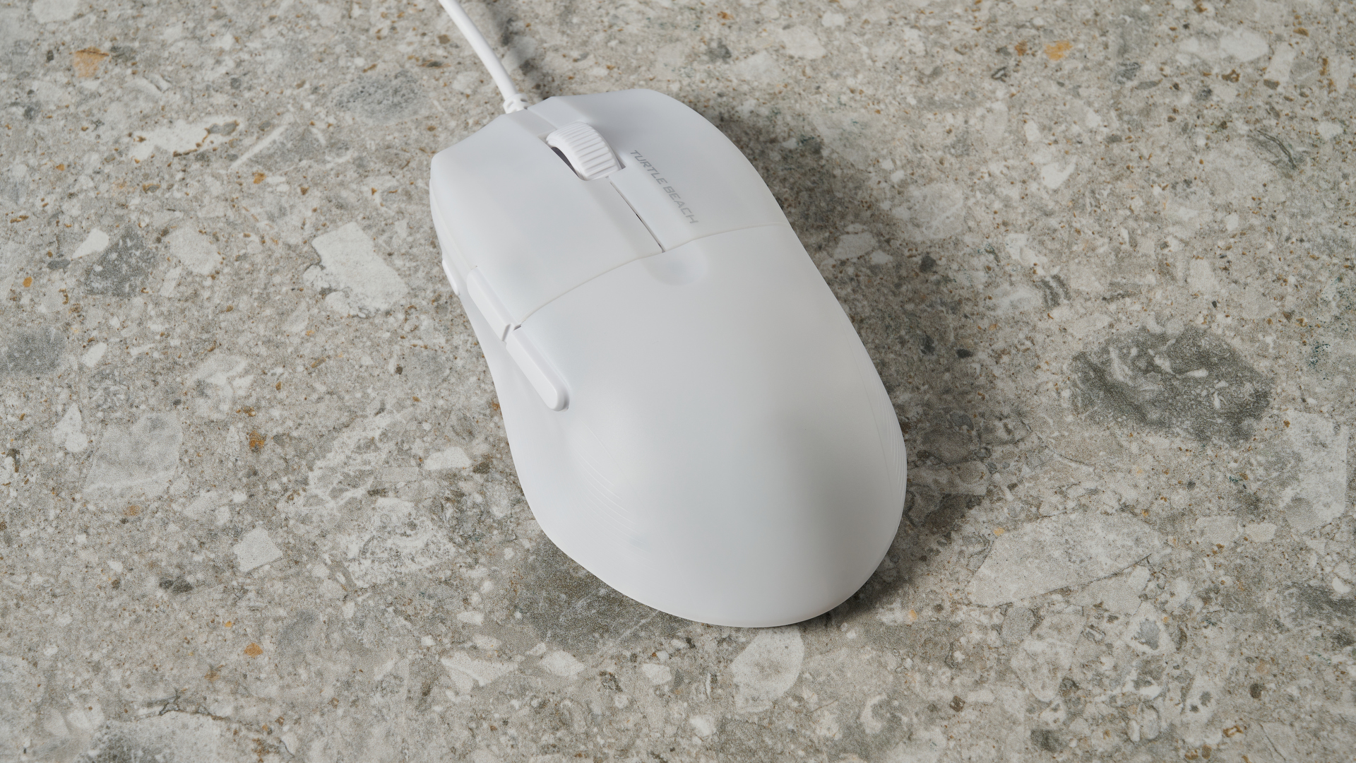 Photograph of Turtle Beach Pure SEL wired gaming mouse in white