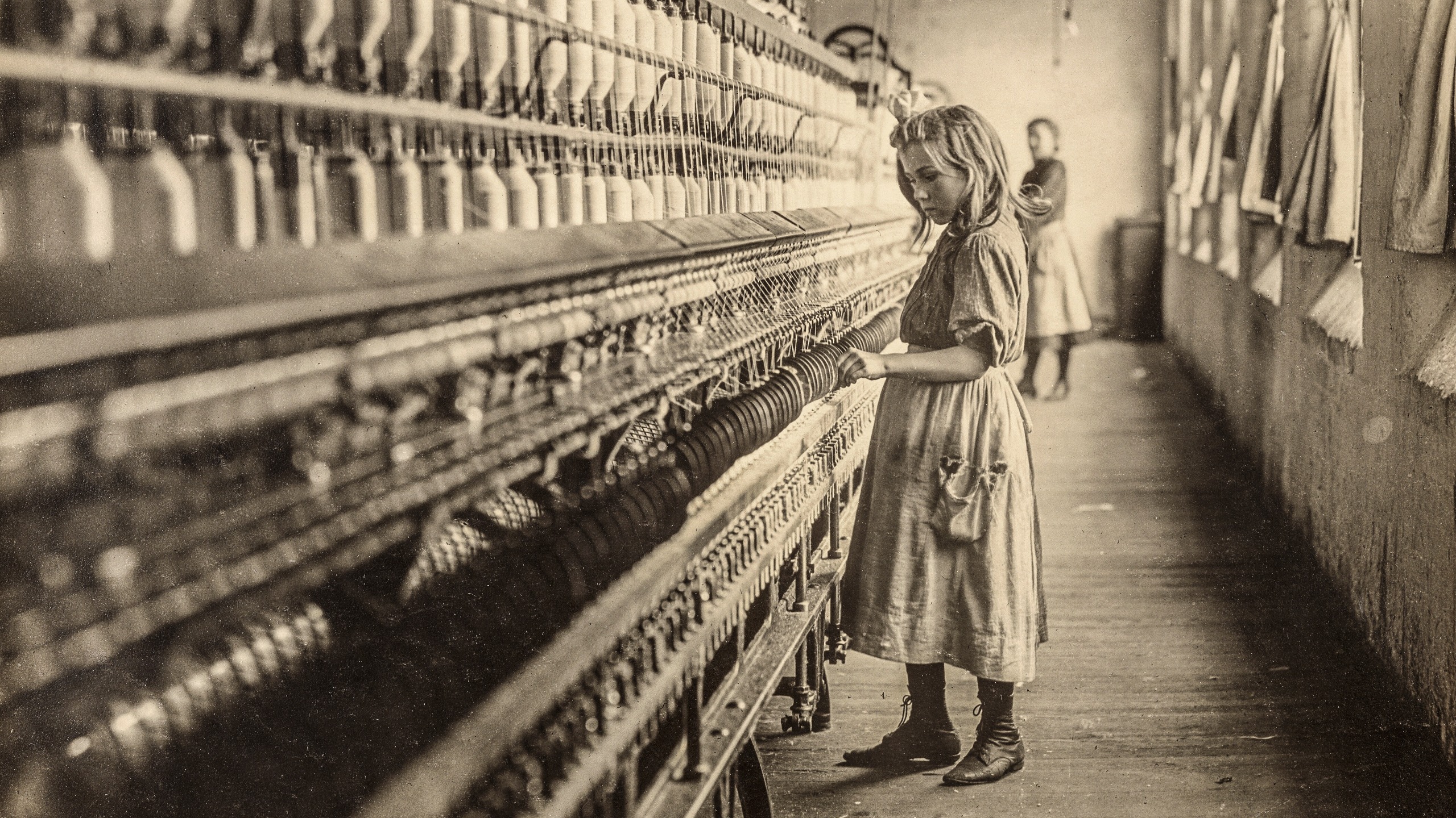 His pictures of children in mills, mines and canneries stand as a powerful example of photography driving change