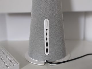 HP Chromebase All-In-One Desktop Ports and Power Button