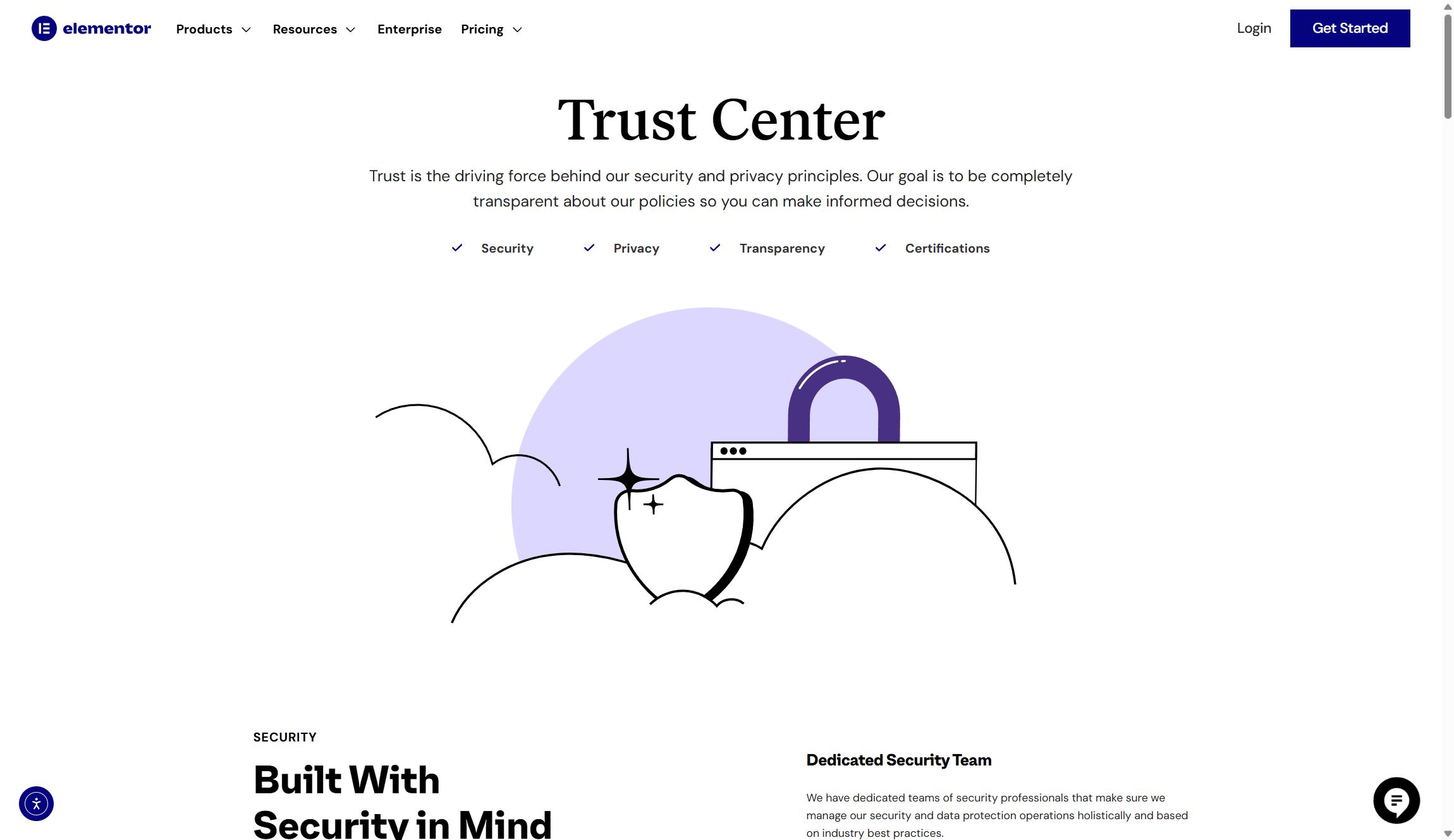 Elementor security