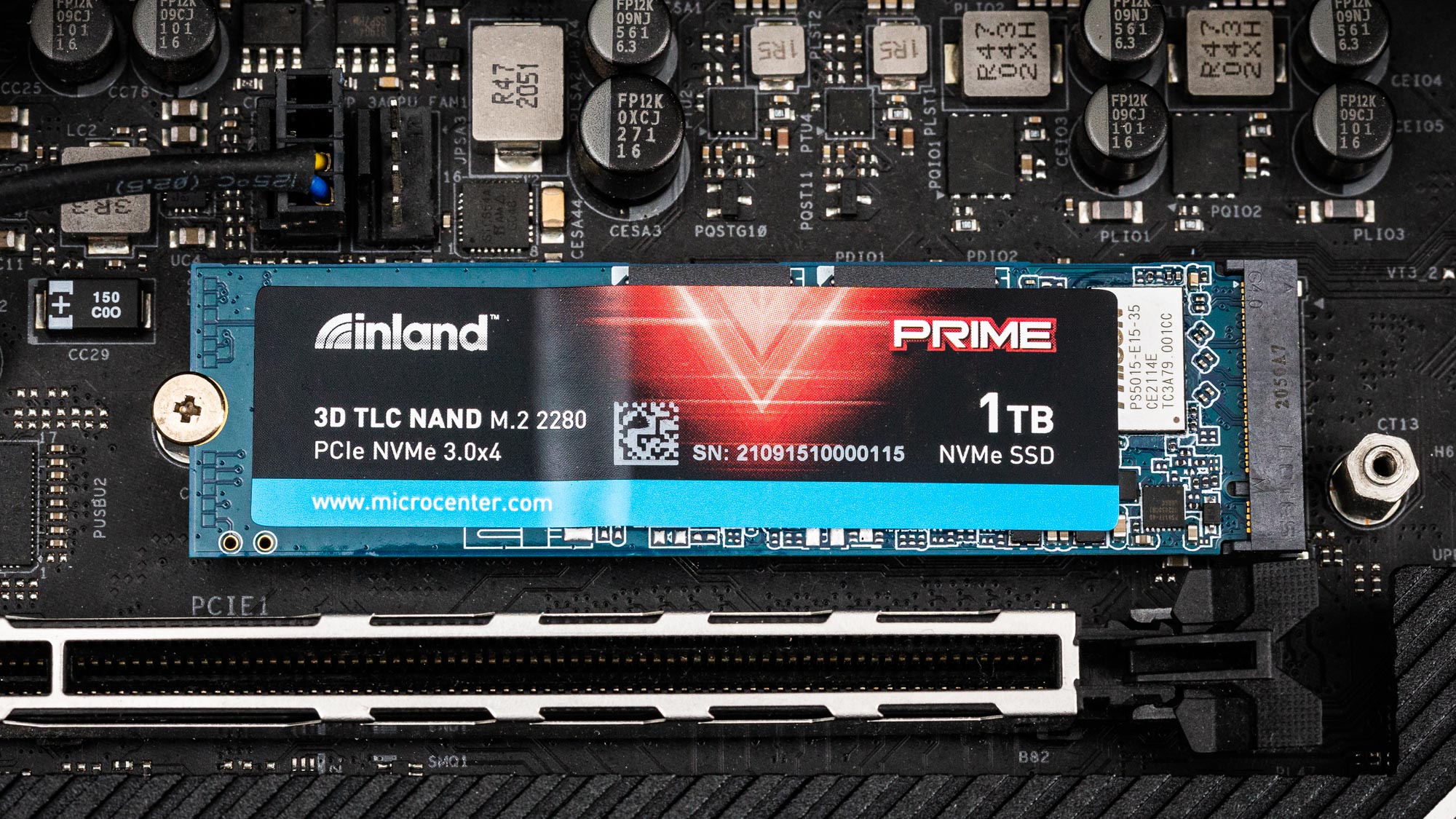  INLAND Prime 2TB NVMe M.2 PCIe Gen3x4 2280 Internal Solid State  Drive TLC 3D NAND SSD - Up to 3300 MB/s, 3D NAND, Storage and Memory for  Laptop & PC Desktop 