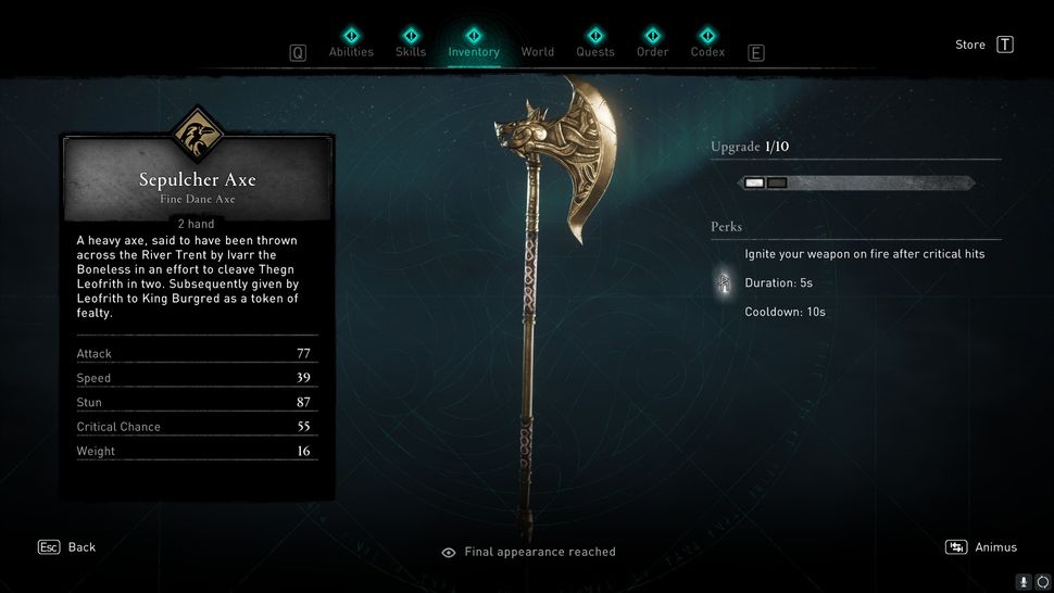 Best AC Valhalla weapons Here's what they are and how to get them PC