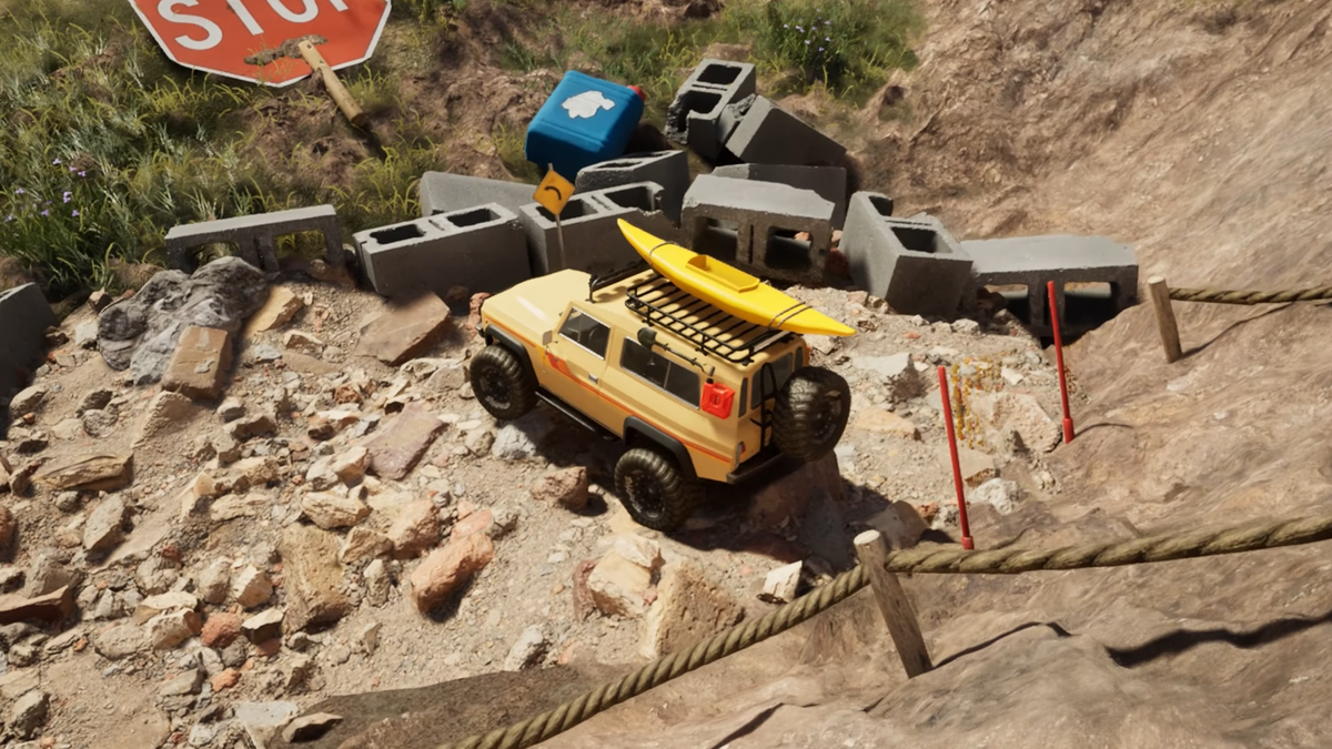 Oh hell yeah, someone's making a game about customizing and off-roading RC cars in your backyard