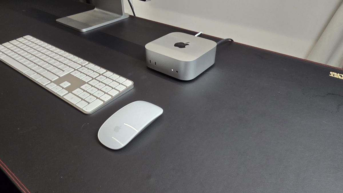 New Mac mini M4 in a studio