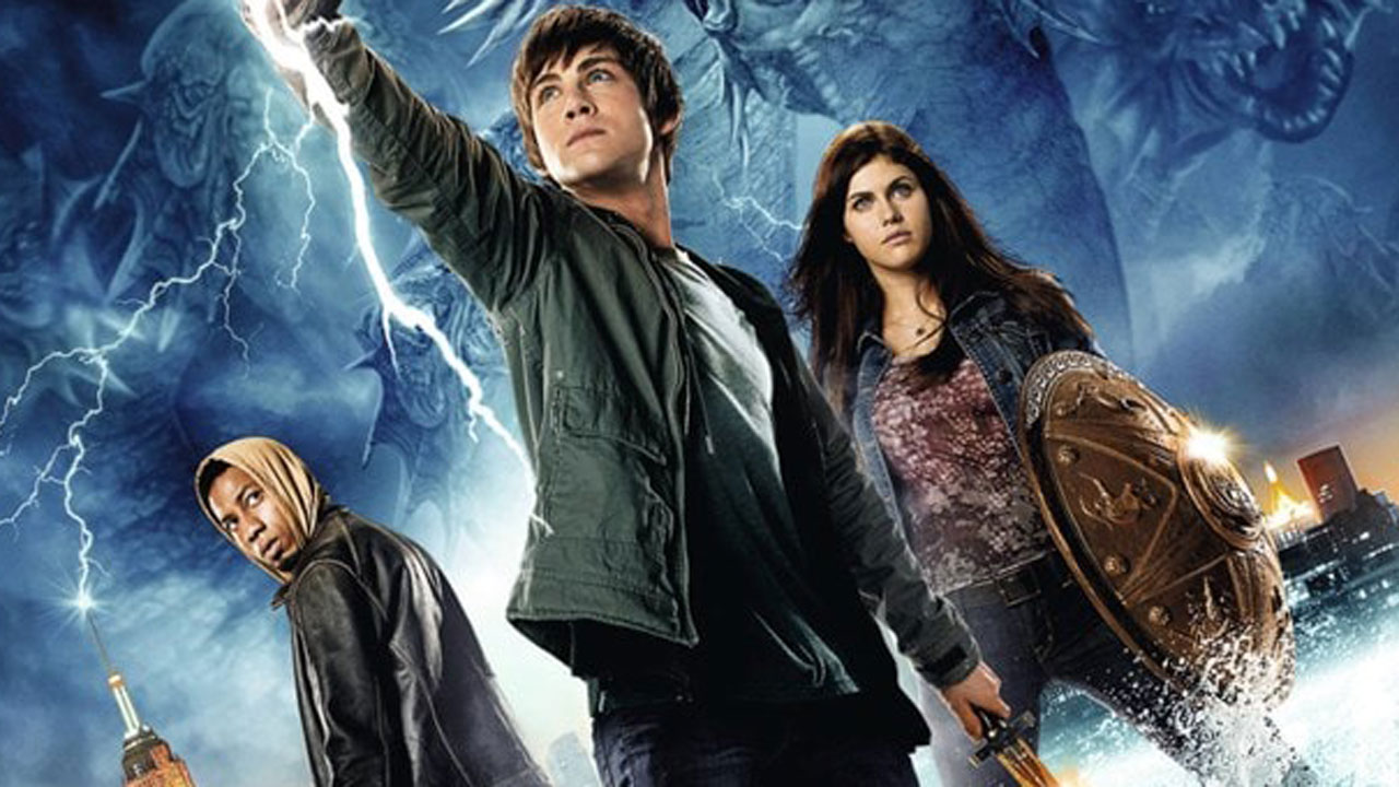 Logan Lerman, Alexandra Daddario and co. in Percy jackson and the Lightning Thief.