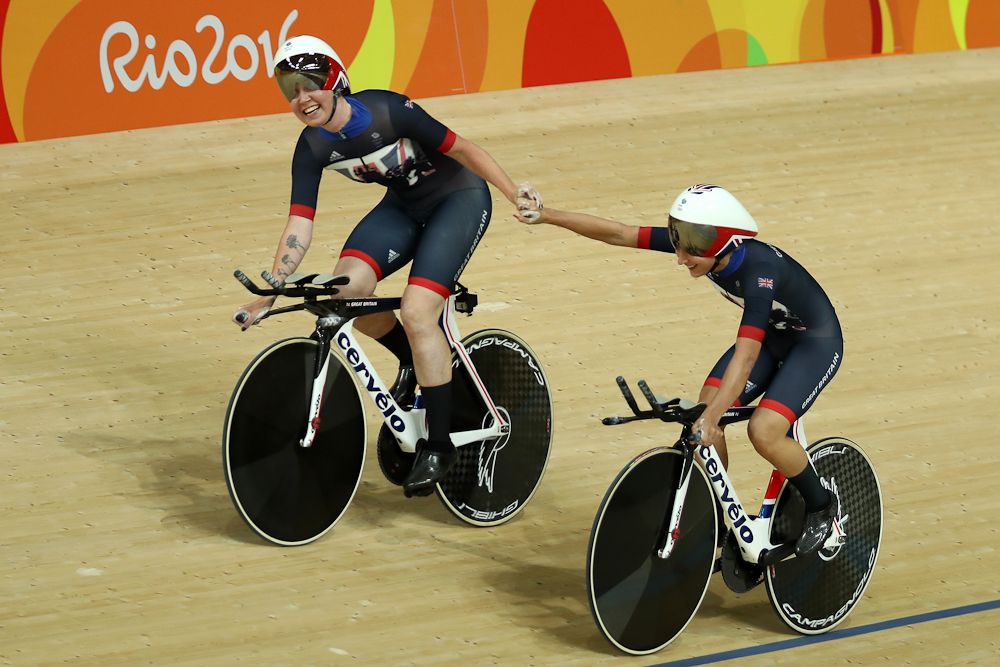 Elinor Barker and Joana Rowsell Shand