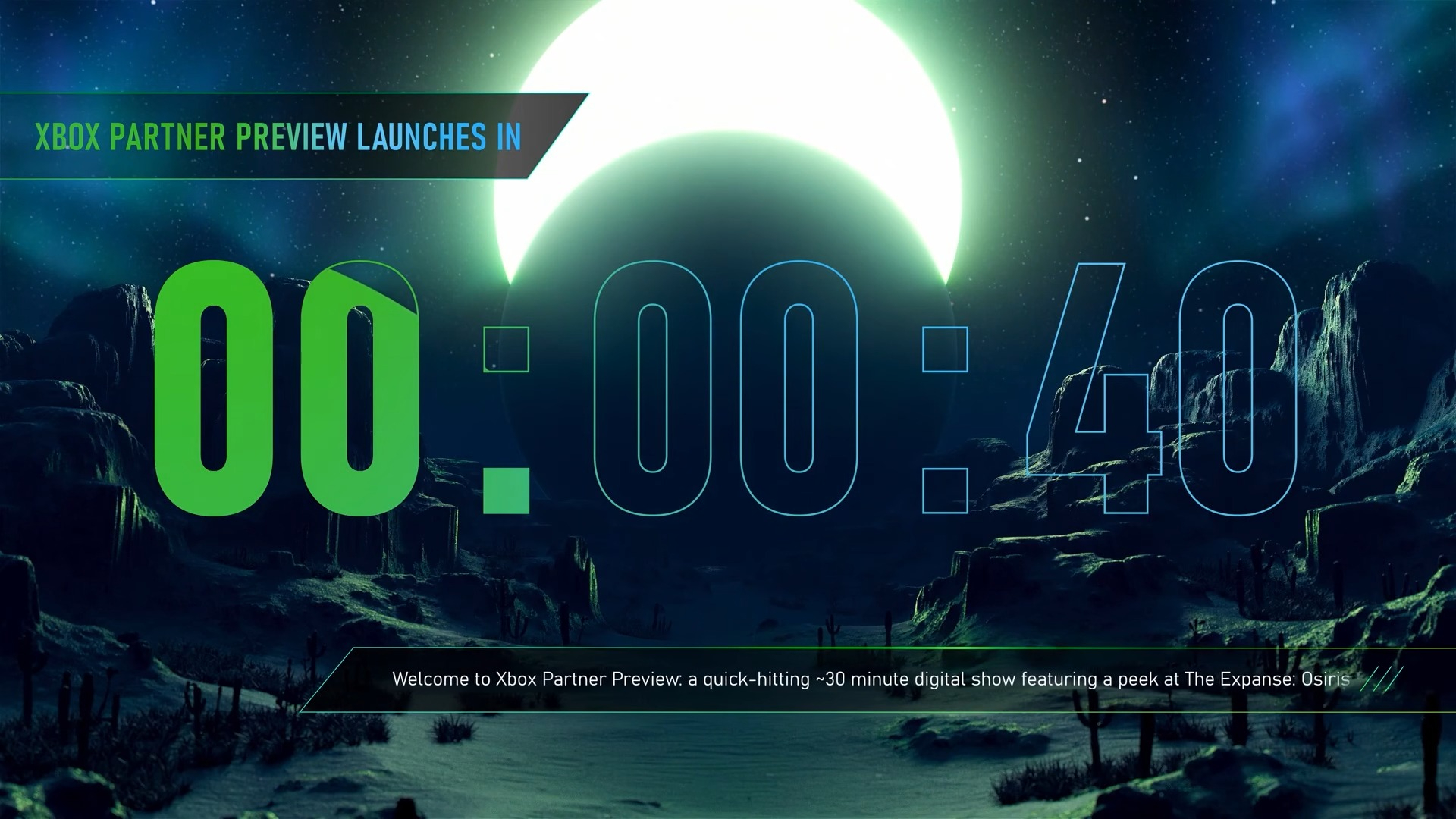 A screenshot from the Xbox Partner Preview stream from March 26, 2026