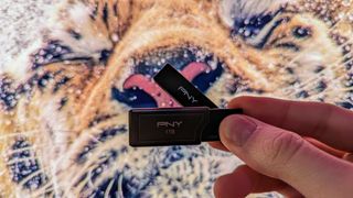 Image of PNY USB flash drives.