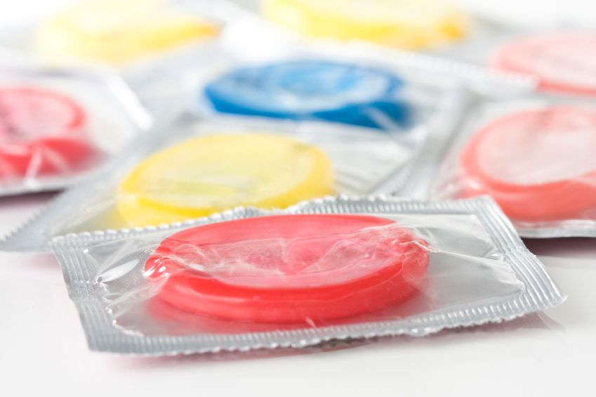 Condoms.