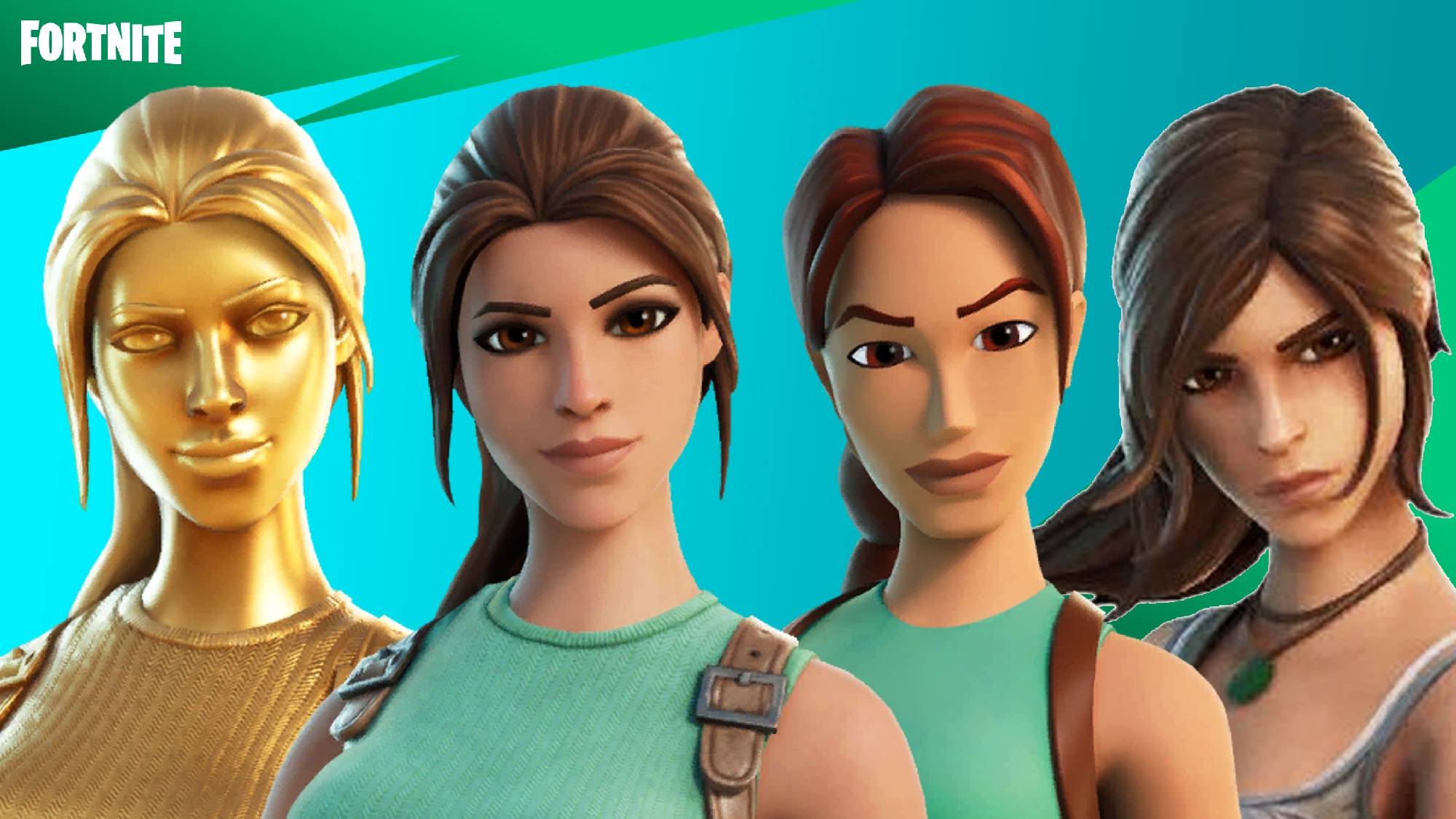 Fortnite Season 6 Lara Croft skins