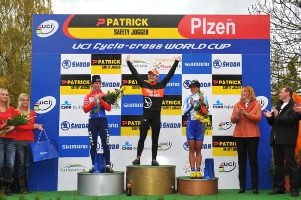 The Plzen podium
