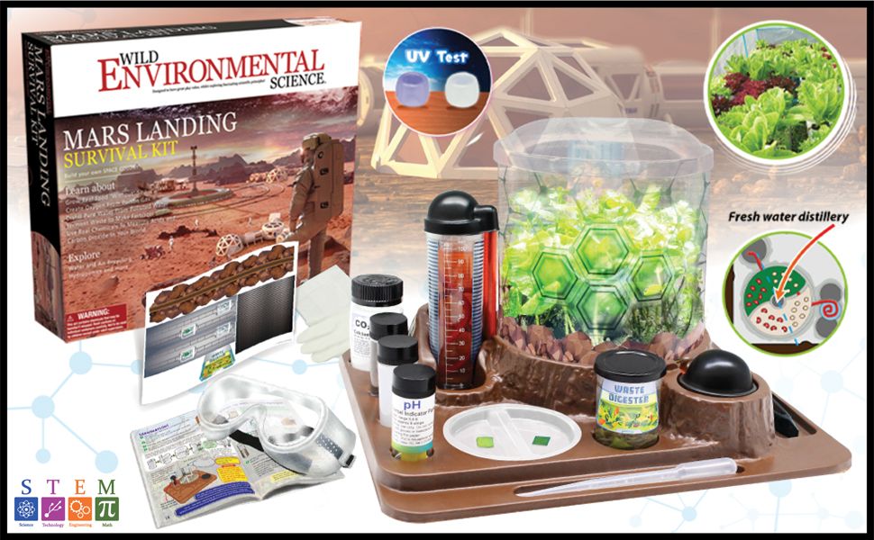 Mars Landing Kit Science Kit Wild Weather System Experiments Learn Educate STEM 