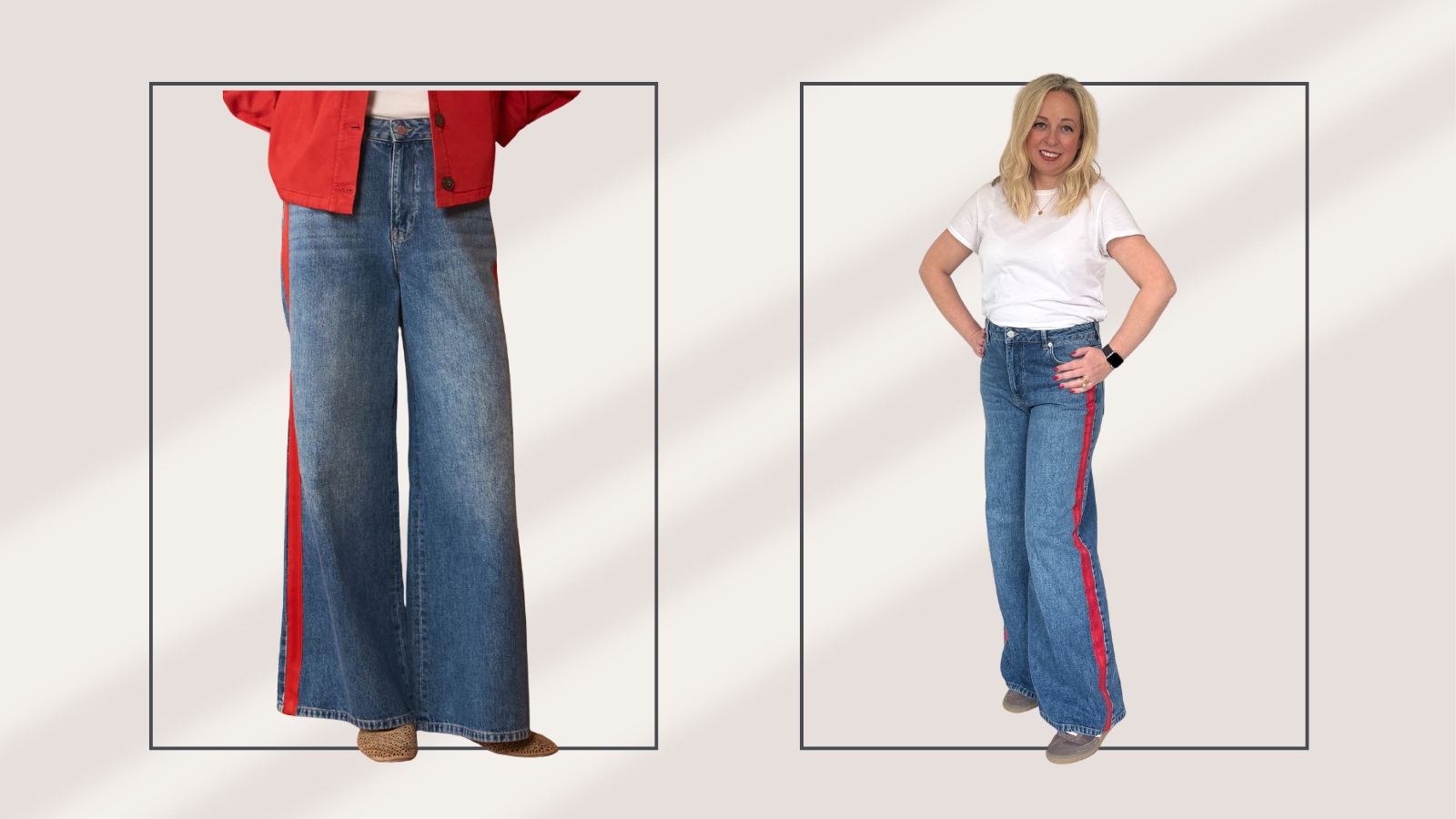 Antonia Kraskowski wearing Mint Velvet jeans