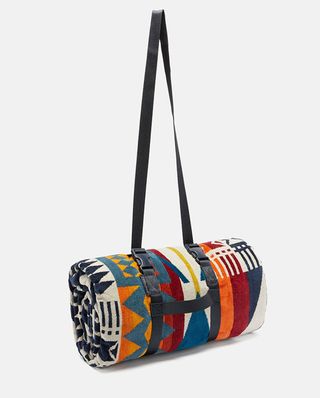 Surf style inspired patterned towel by Pendleton