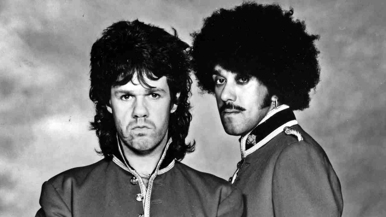 Gary Moore and Phil Lynott in 1985