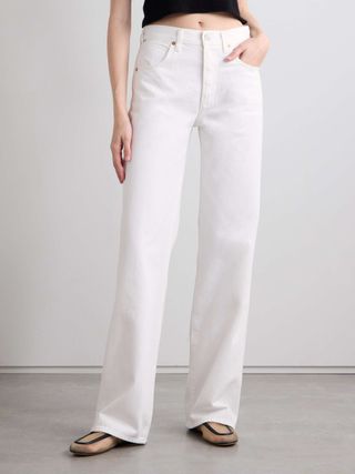 Annina High-Rise Wide-Leg Organic Jeans