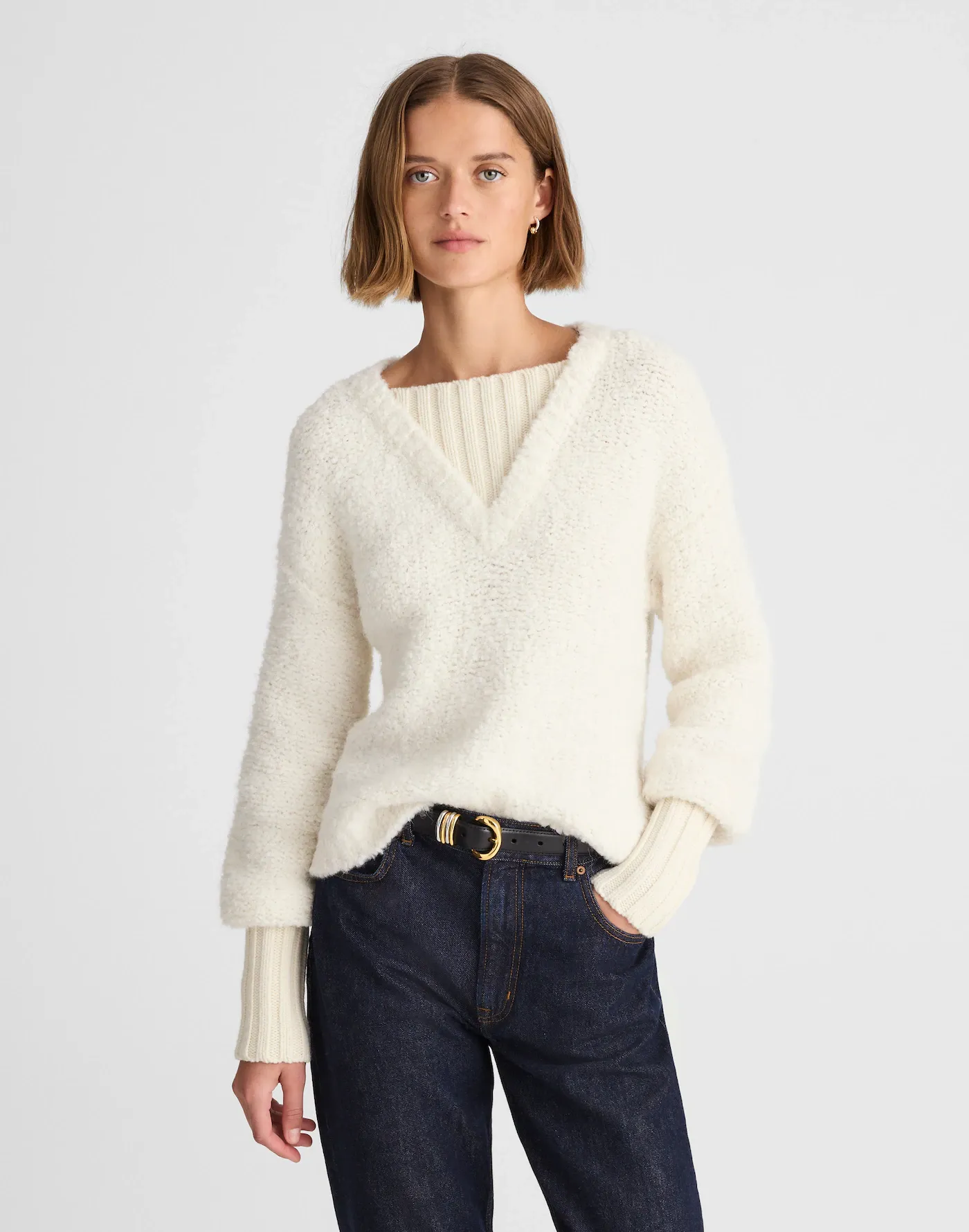 Madewell , Alexa Chung for Madewell Bobbie Sweater