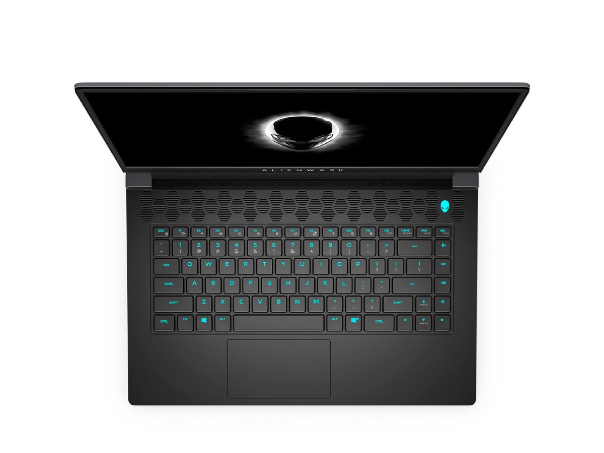 Alienware M15 Top Down