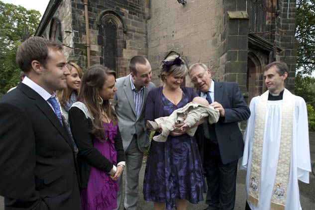 It&#039;s baby Jack&#039;s christening