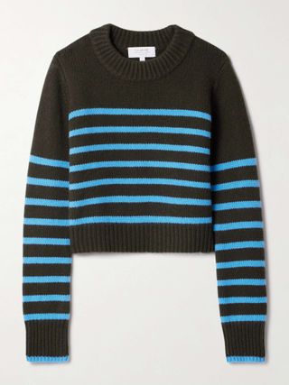 Mini Marin Striped Wool and Cashmere-Blend Sweater