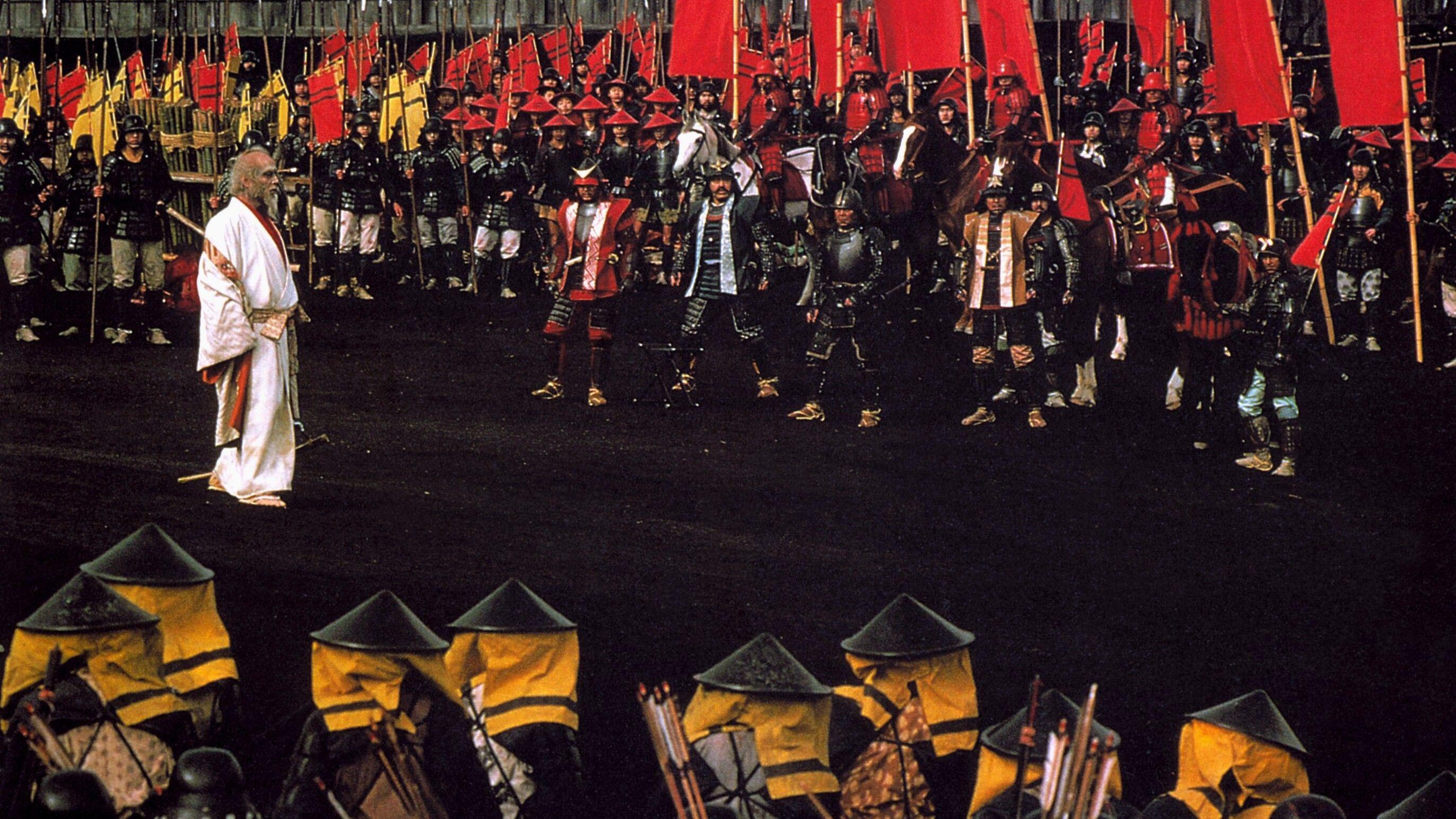 Tatsuya Nakadai as Hidetora in Akira Kurosawa's "Ran" (1985).