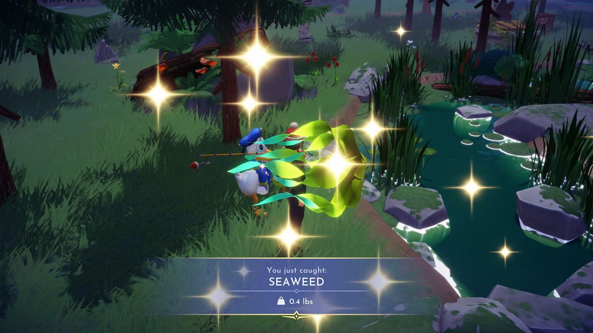 How to get seaweed in Disney Dreamlight Valley to make fiber and rope