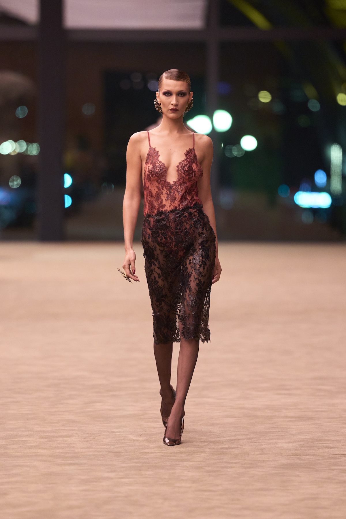 Saint Laurent A/W 2026 womenswear show at Paris Fashion Week