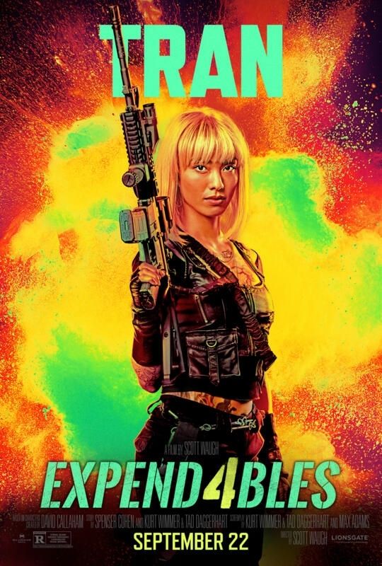 Expendables 4 character poster Levy Tran