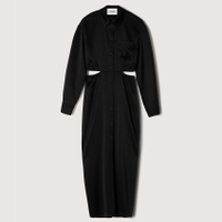 Cut out slip satin dress, £625 at Nanushka