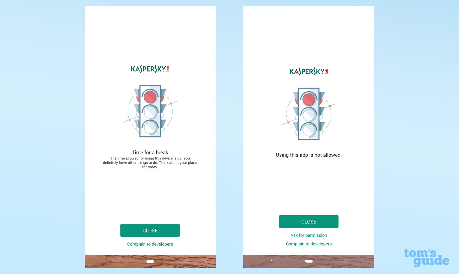 best parental control apps: Kaspersky Safe Kids screenshot