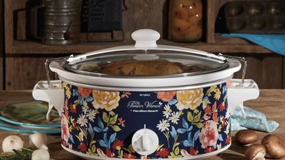 Walmart floral slow cooker lifestyle pic