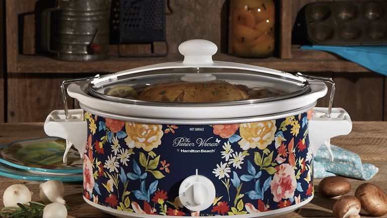 Walmart floral slow cooker lifestyle pic