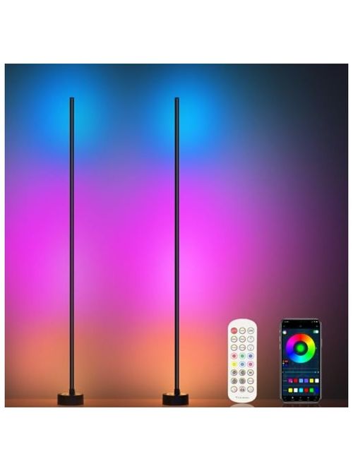 Corner Floor Lamp, 2 Pack