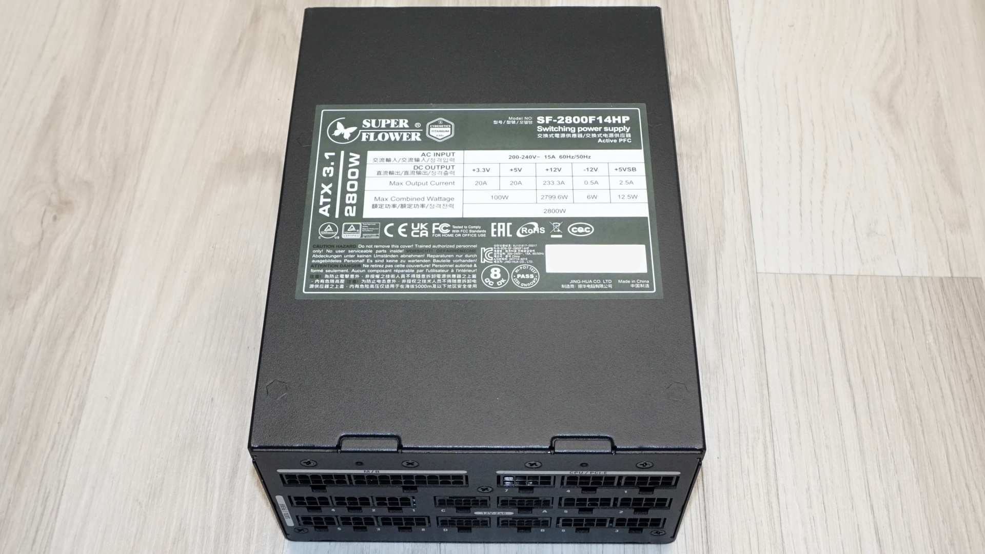 Super Flower Leadex Titanium ATX 3 2800W PSU
