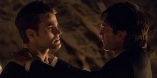 Stefan and Damon Paul Wesley Ian Somerhalder The Vampire Diaries The CW