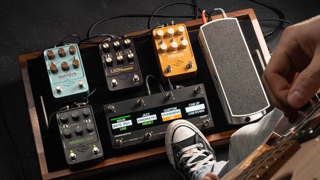 Universal Audio UAFX pedals: the company has updated its amp modelling pedal lineup, adding MIDI connectivity, improved presets and app integration.