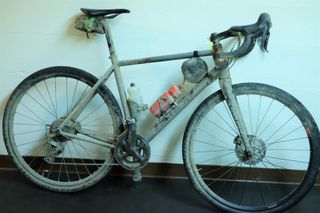 Jacob Rathe's Sage Titanium Storm King gravel bike