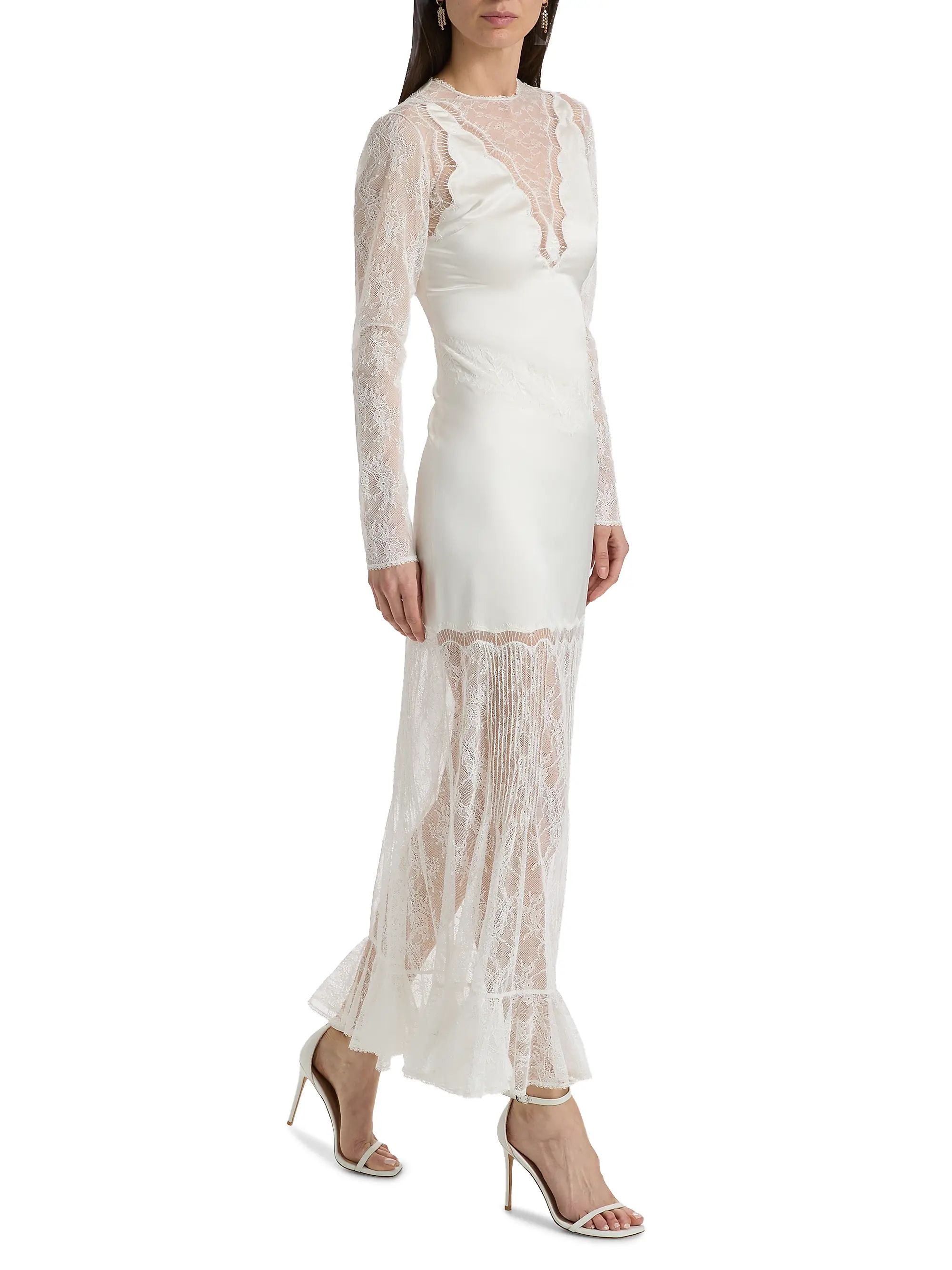 Alicia Lace Midi-Dress