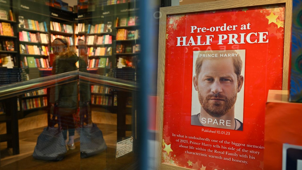 Prince Harry’s memoir ‘Spare’ goes on sale on Tuesday