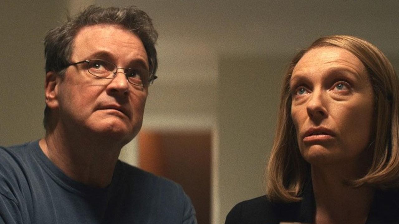 Colin Firth and Toni Collette