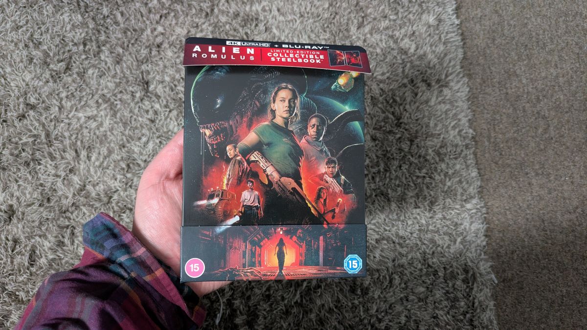 Alien: Romulus 4K Blu-ray cover