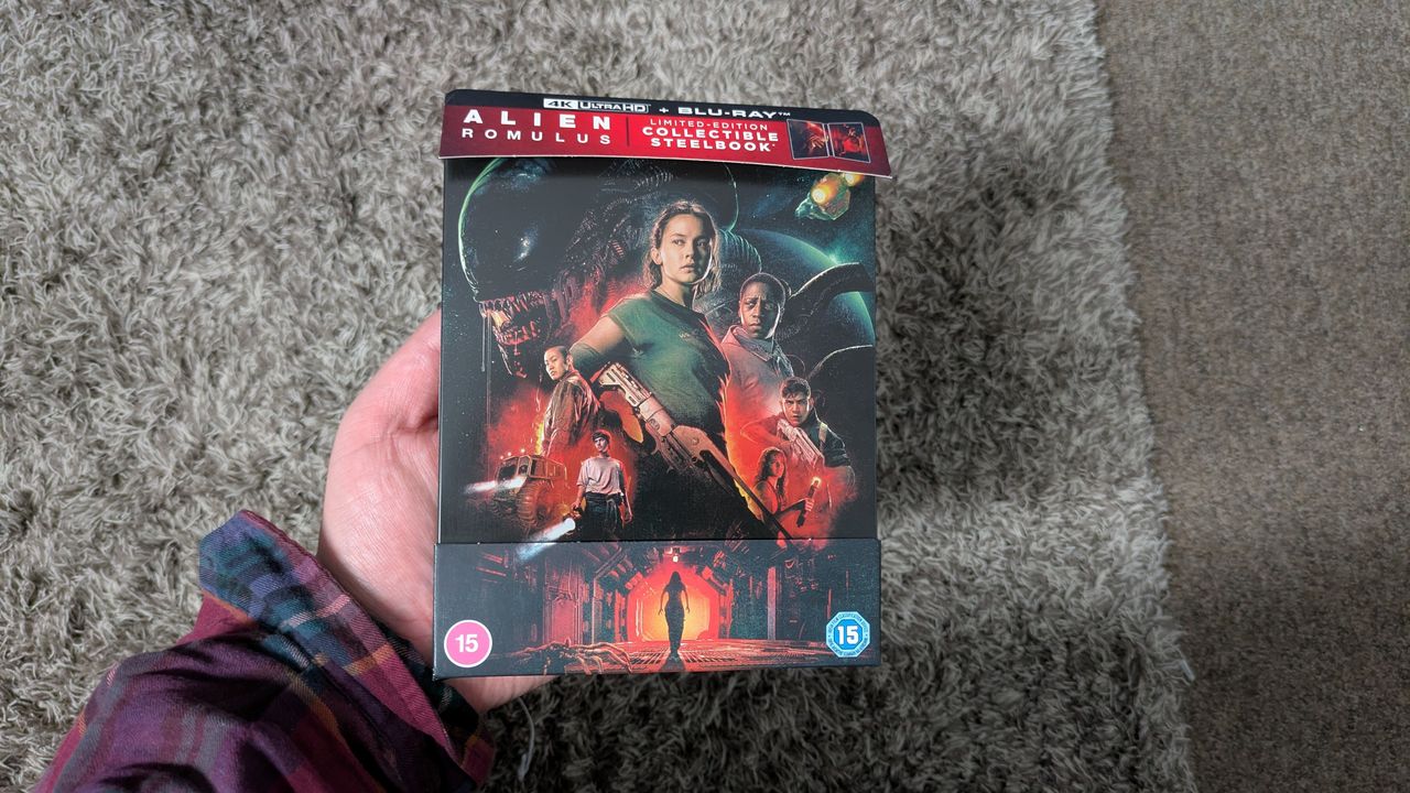 Alien: Romulus 4K Blu-ray cover