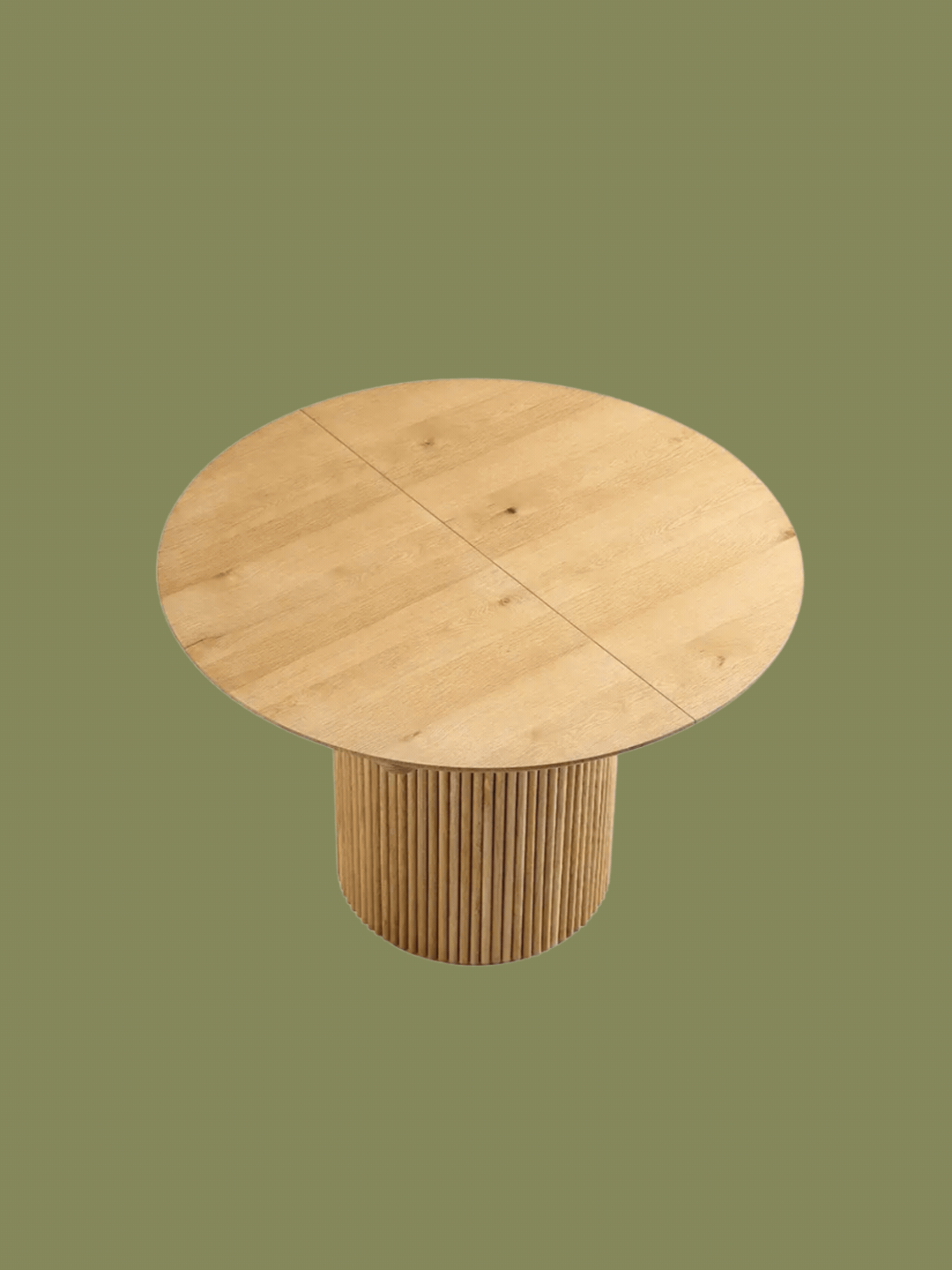 daals, Maru Oval 6-8 Seater Extending Oak Pedestal Dining Table, Oak